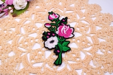Applikation Rose (1 Stck)