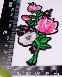 Applikation Rose (1 Stck)