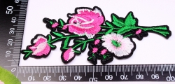 Applikation Rose (1 Stck)