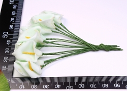 Foamblumen Calla mint (12 Stck)