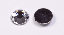 Streuteile Acryl Diamant silber (10 Stck)